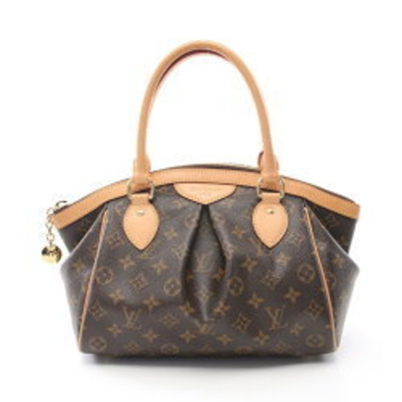 Louis Vuitton Tivoli Handbag Bag Leather Monogram Brown - Picture 1 of 8
